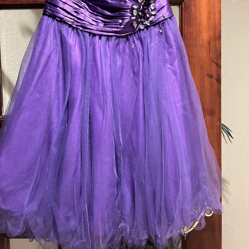 Purple dress